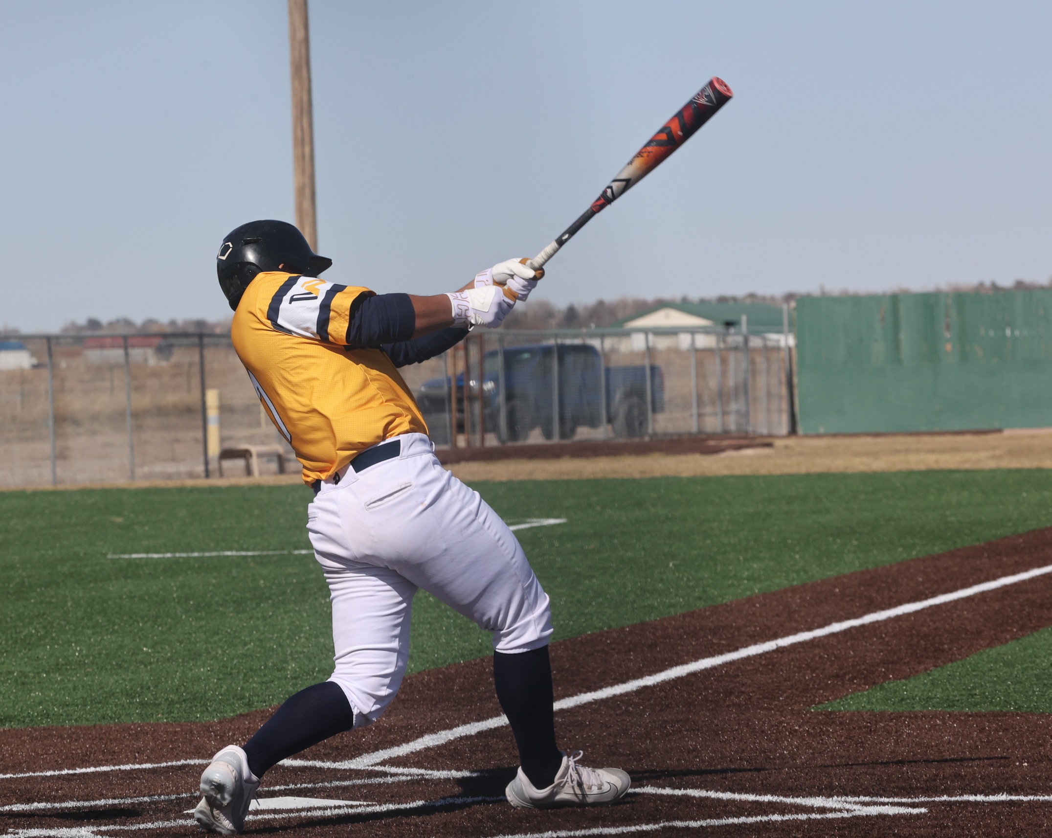 Action against Miles earlier in the season.