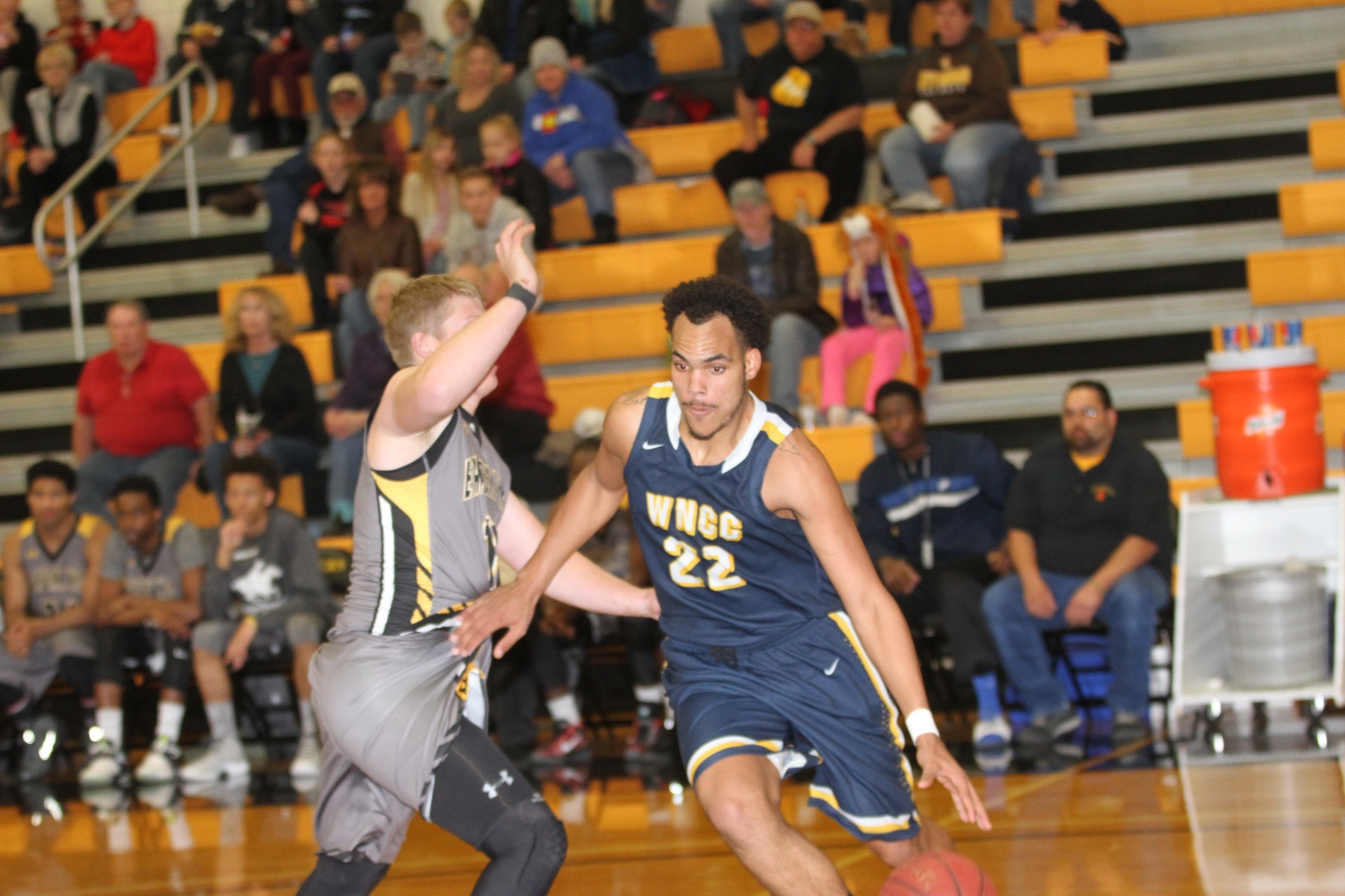Shahid, Harris combine for 55 in win over EWC