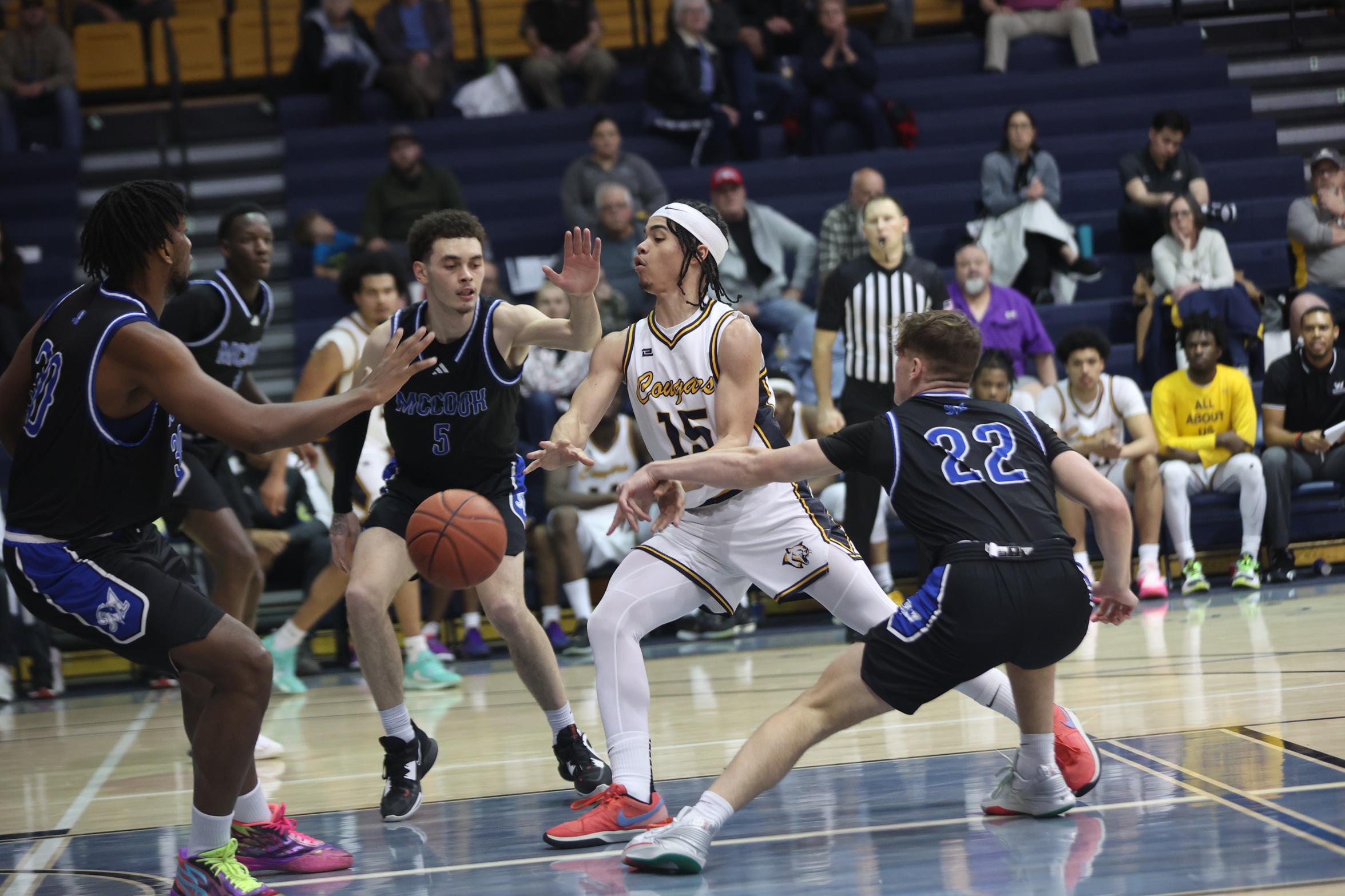 Elijah Burney in action against McCook