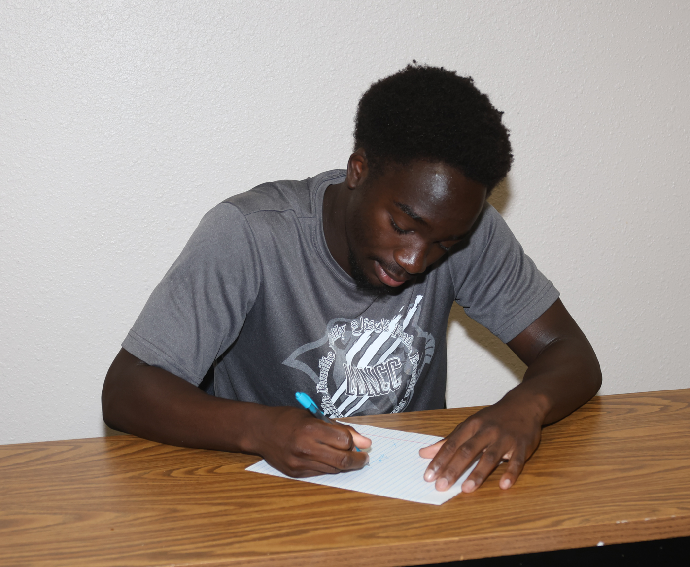 Mazmel Babiker commits to Mercyhurst University, a Division I program that is five minutes from his home in Erie, Pennsylvania.