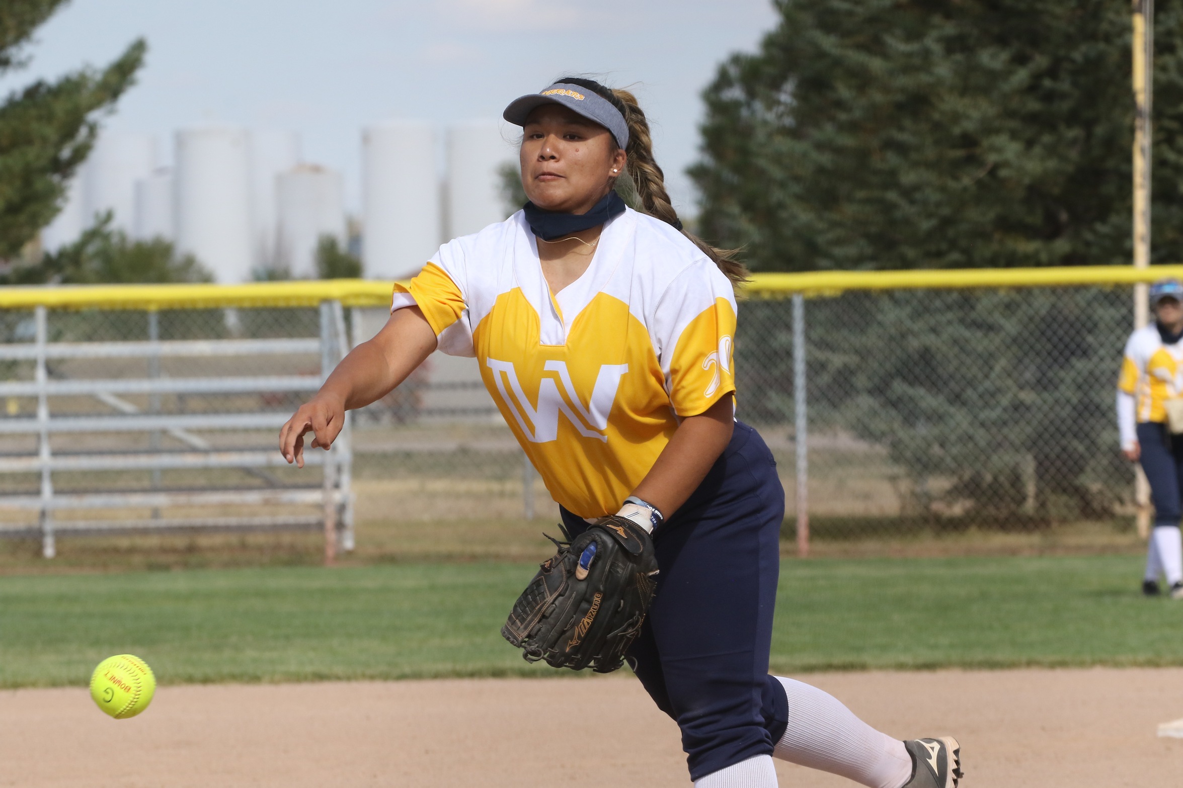 WNCC softball splits games on Friday