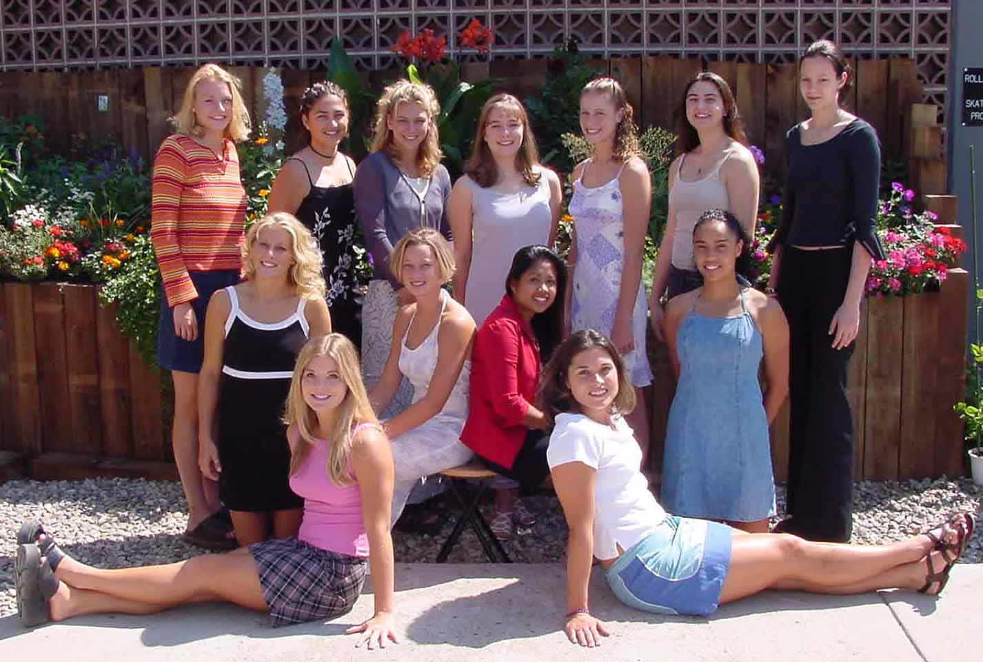 2002 Cougar Volleyball Team
