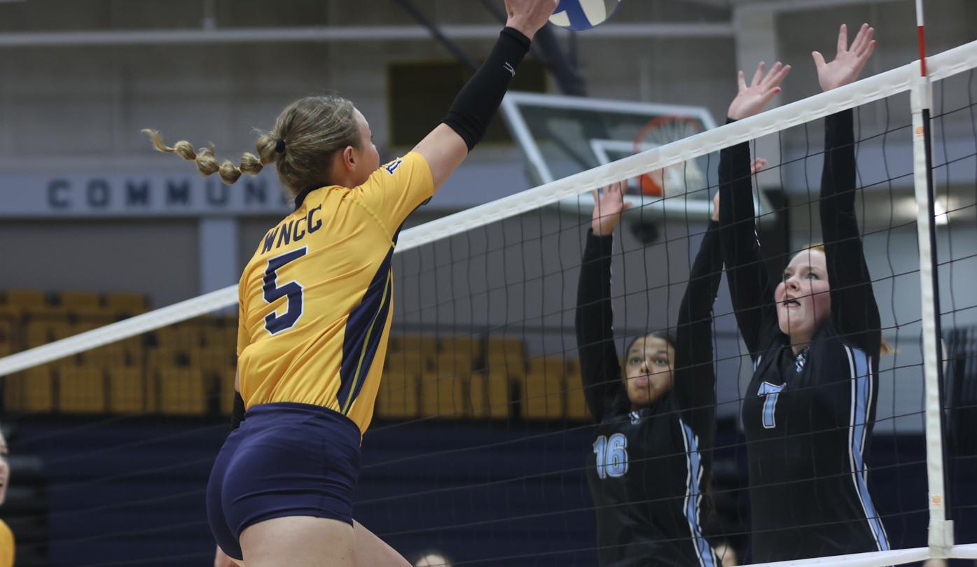 Lilly Zwart hits against Gillette.