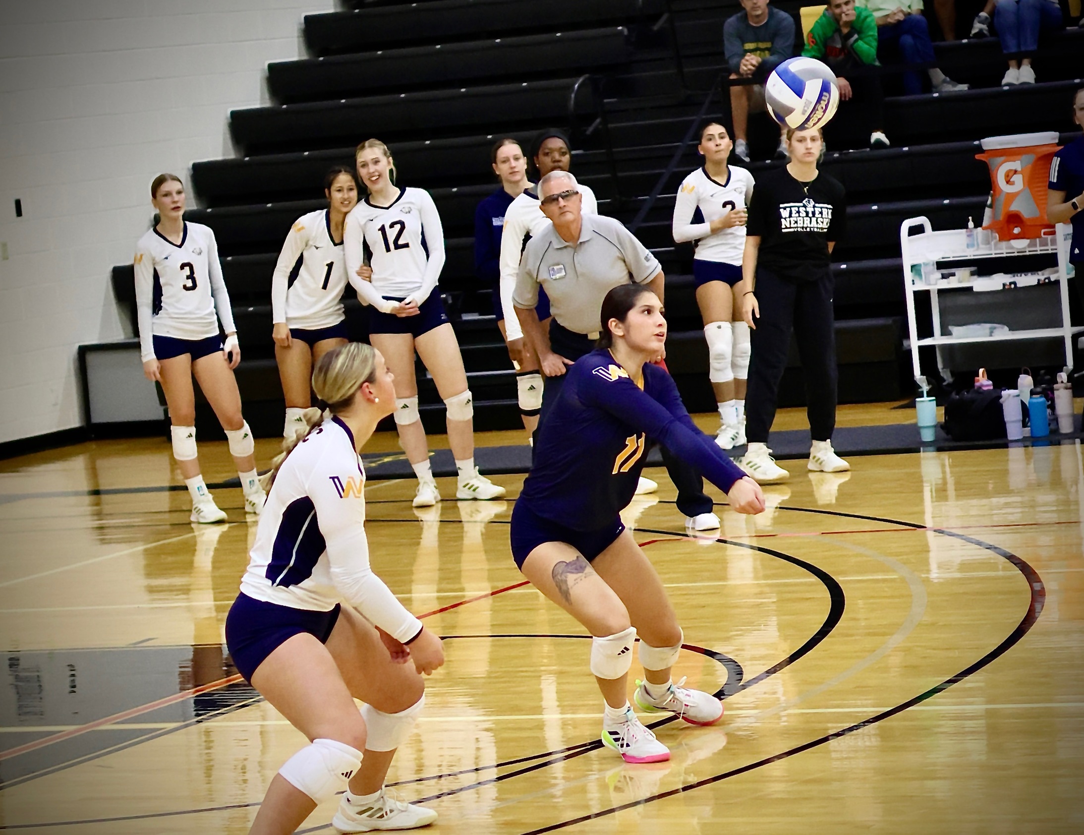 Alex Gonzalez-Orozco passes the ball in the match with North Platte on Friday. (photo courtesy of Binny Canales)